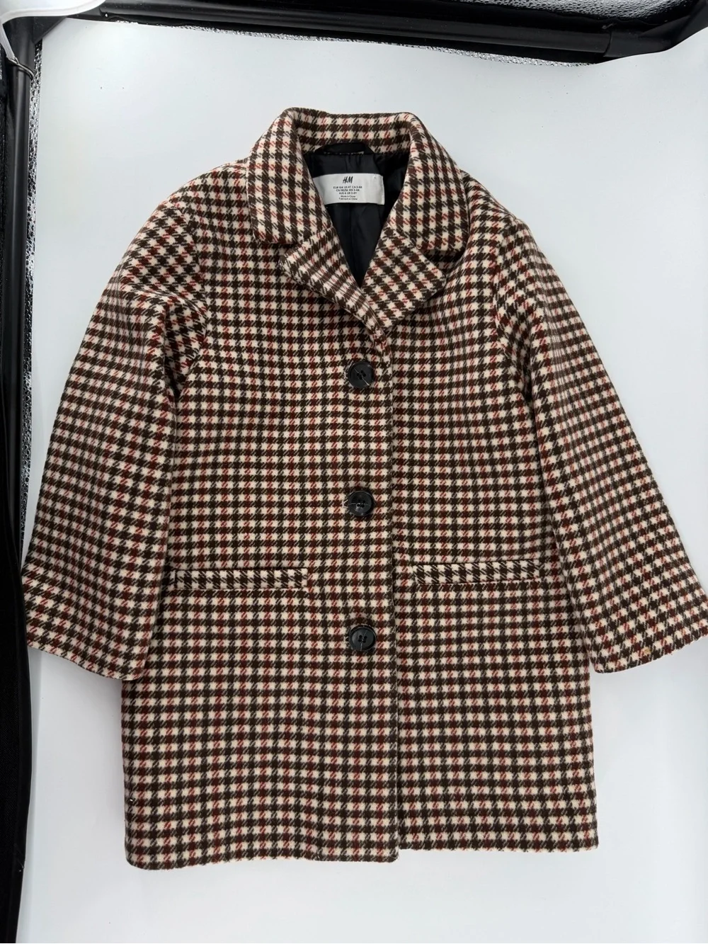 H&M Kids Felted Coat - Unisex - 3-4T - Picture 2 of 3